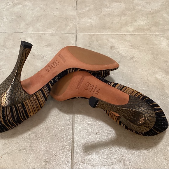 Missoni Tess.Riga Lurex 4.5 inch Pumps, Size 9 - Picture 8 of 11